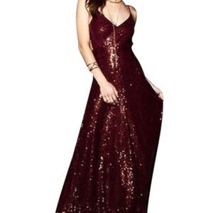 ANGL Maxi Sequin Dress chic and elegant
